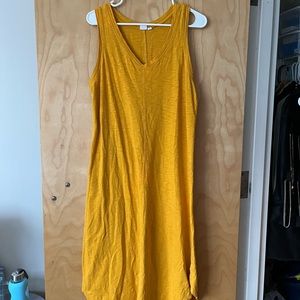 Mustard Yellow Maxi Dress